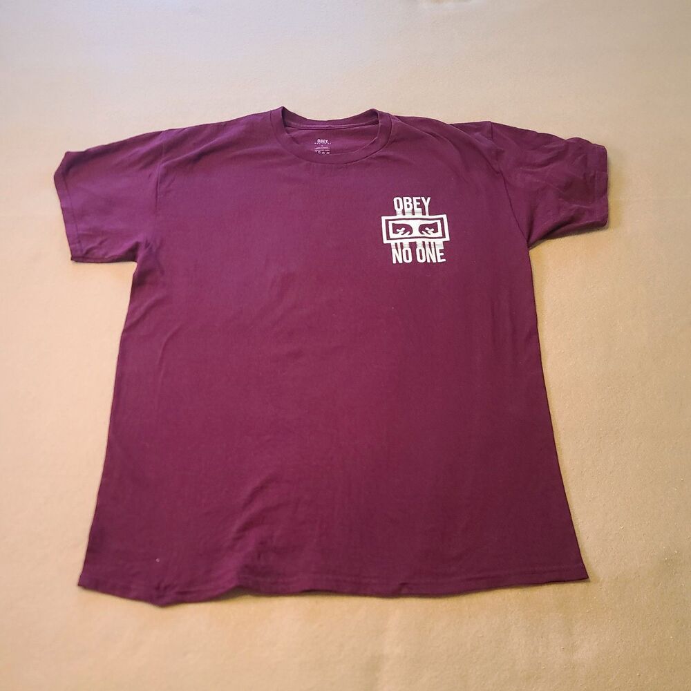 Obey Propaganda Men’s Shepard Fairy Artwork Art Tee Shirt Andre The Giant Large